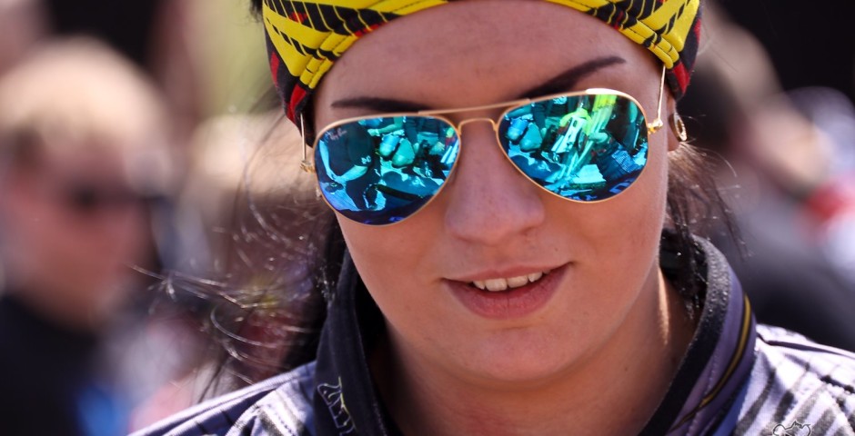 Auch neben dem Feld dabei